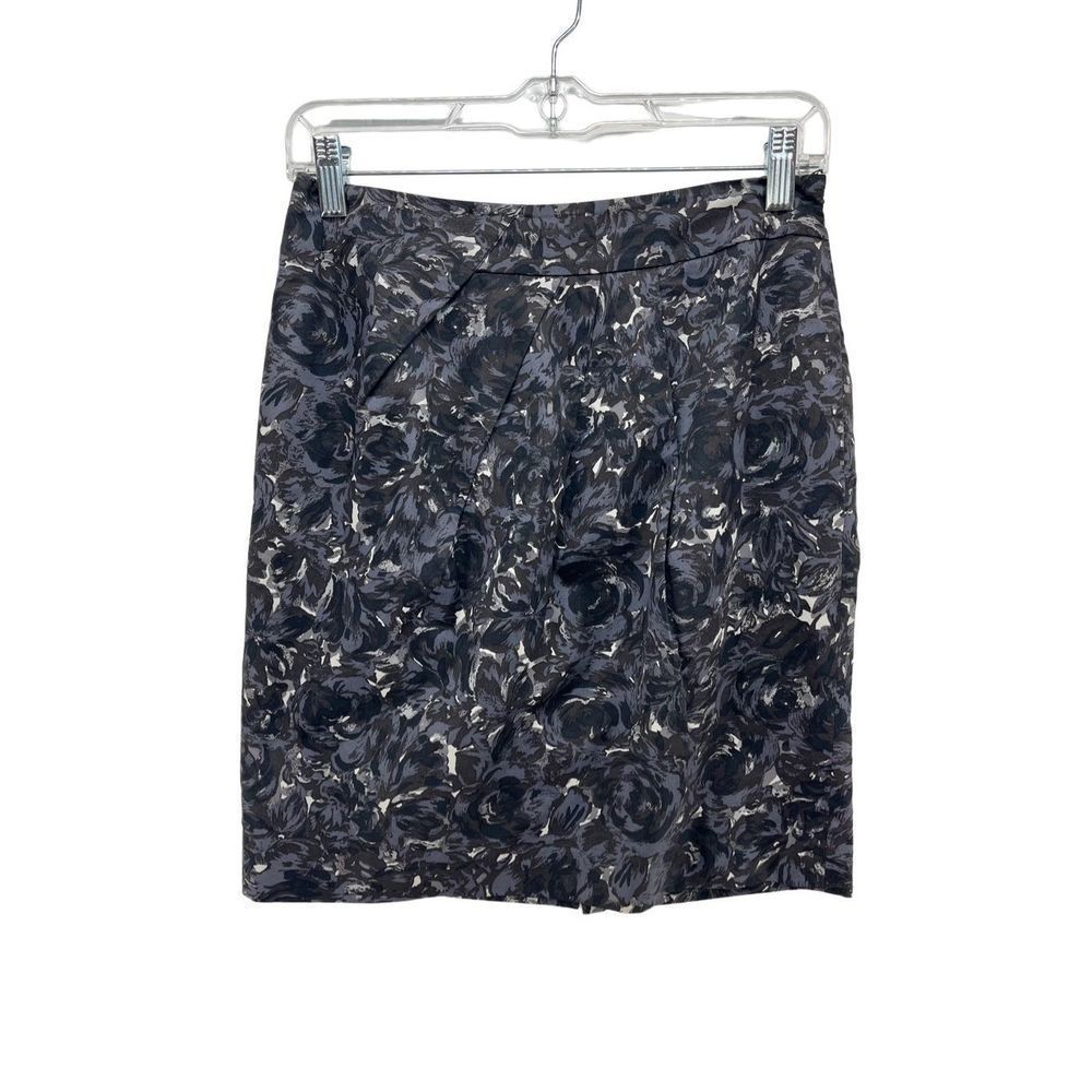 Ann Taylor Loft Petites Pencil Skirt 2P Lined Cotton Office Business Casual